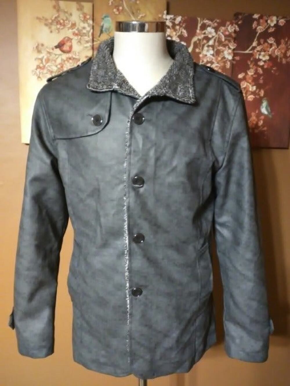 Jacket Short Coat Uoyooing Asian Youth Men (Asian XXXL)